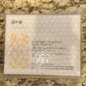 Goop Glow 20% Vitamin C + Hyaluronic Acid Glow Serum.